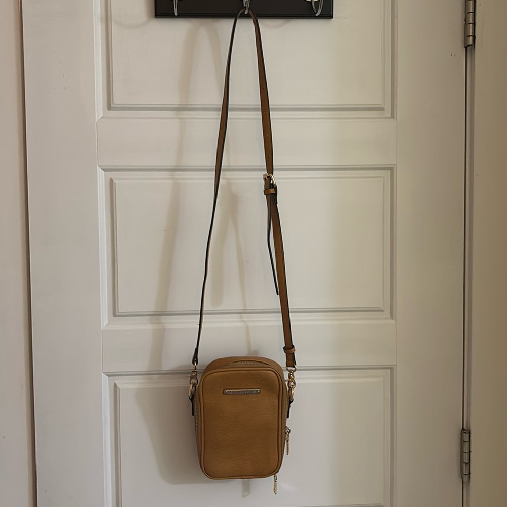 Poppies and peonies cross body